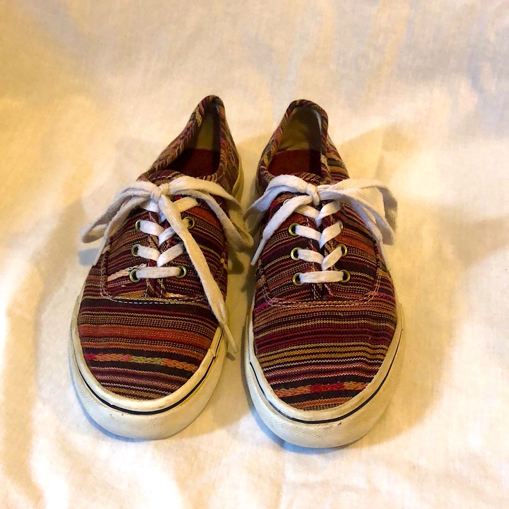 Tribal Striped Airwalk tennis shoes